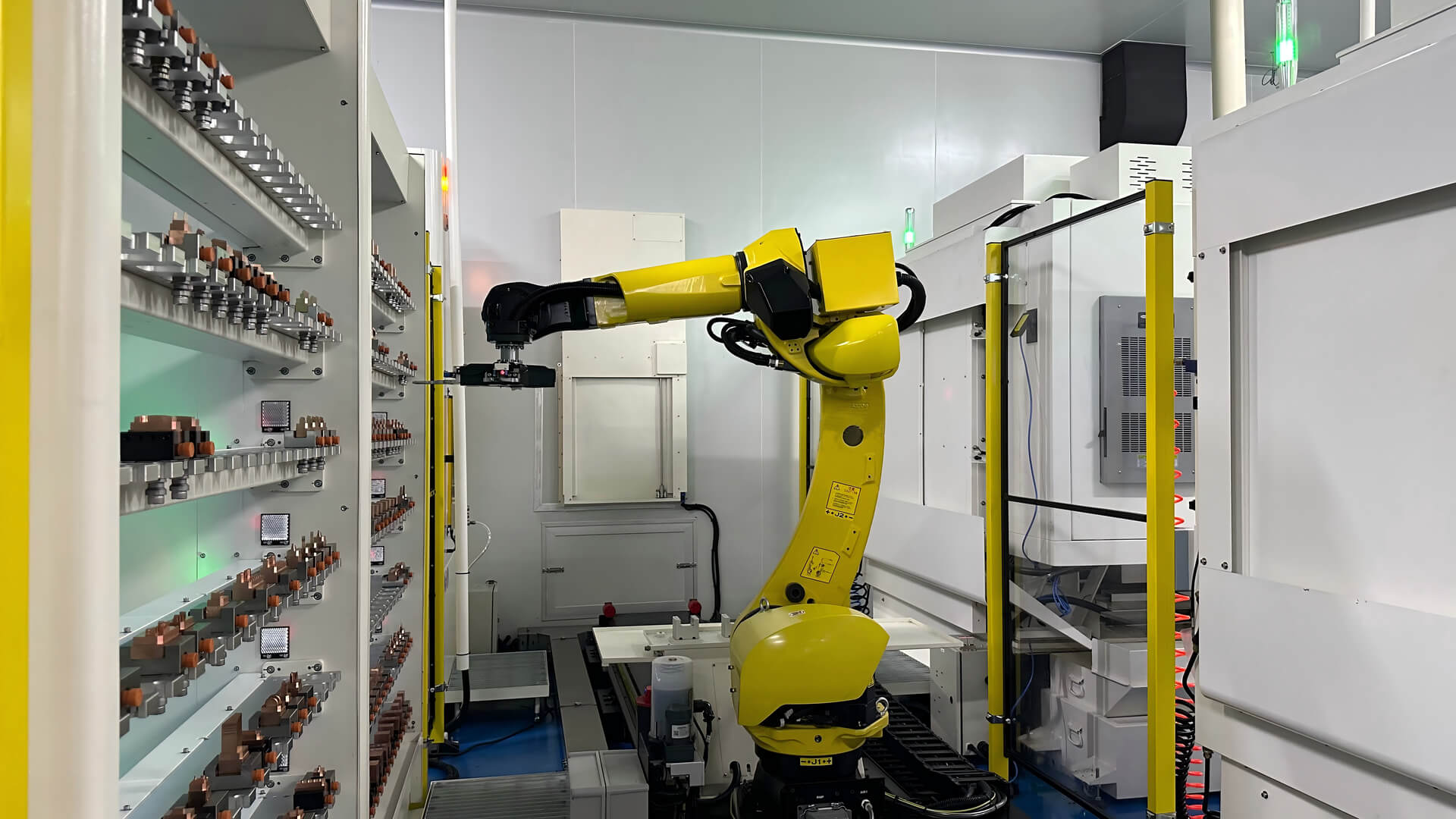 Flexible Automated Electrode Machining Station